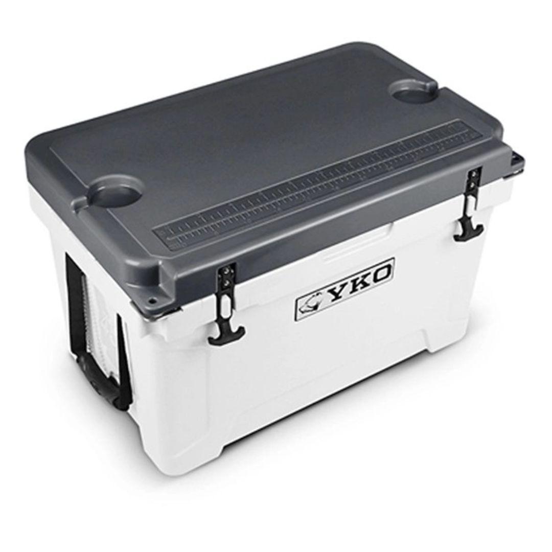Yukon Outfitters 45QT Hard Cooler - Charcoal/White